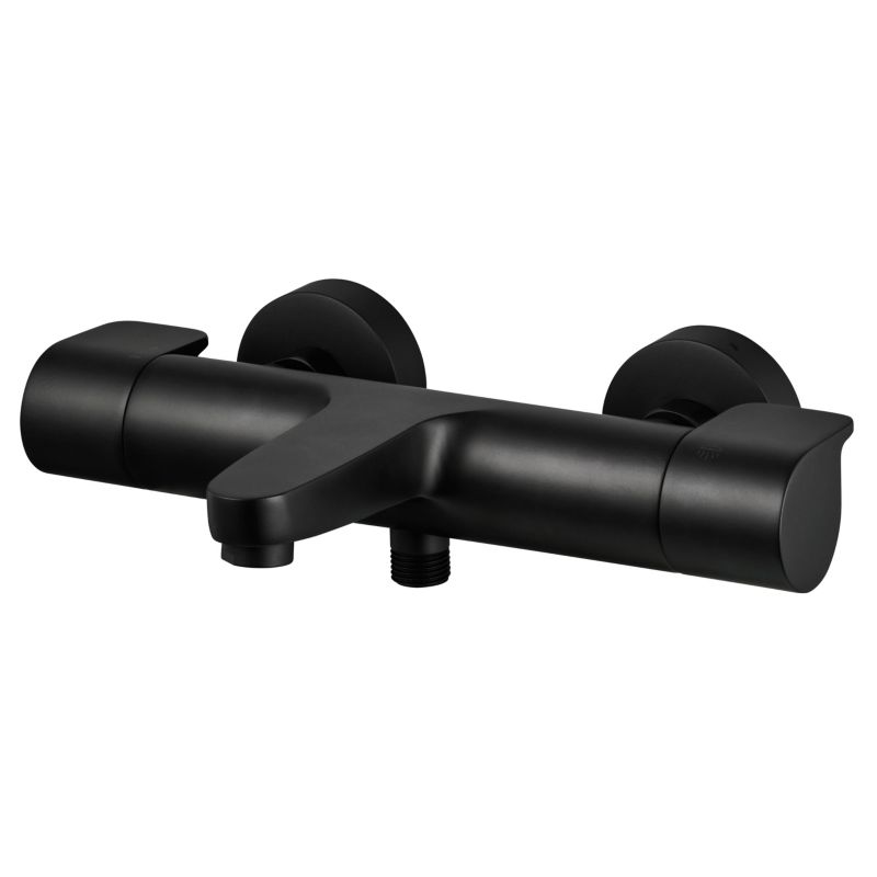 Bateria wannowa GoodHome Cavally termostatyczna czarna