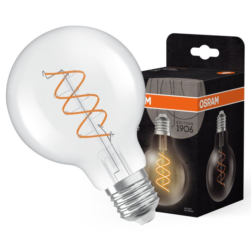 Żarówka LED Osram Dekoracyjna G80 Kula E27 7.2W 806lm 2700K 300st 1 szt.