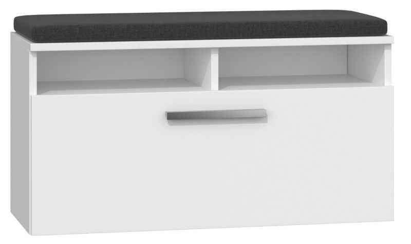 Szafka Na Buty Topeshop Riva Biel Mat 35x85x45 cm 1 szt.