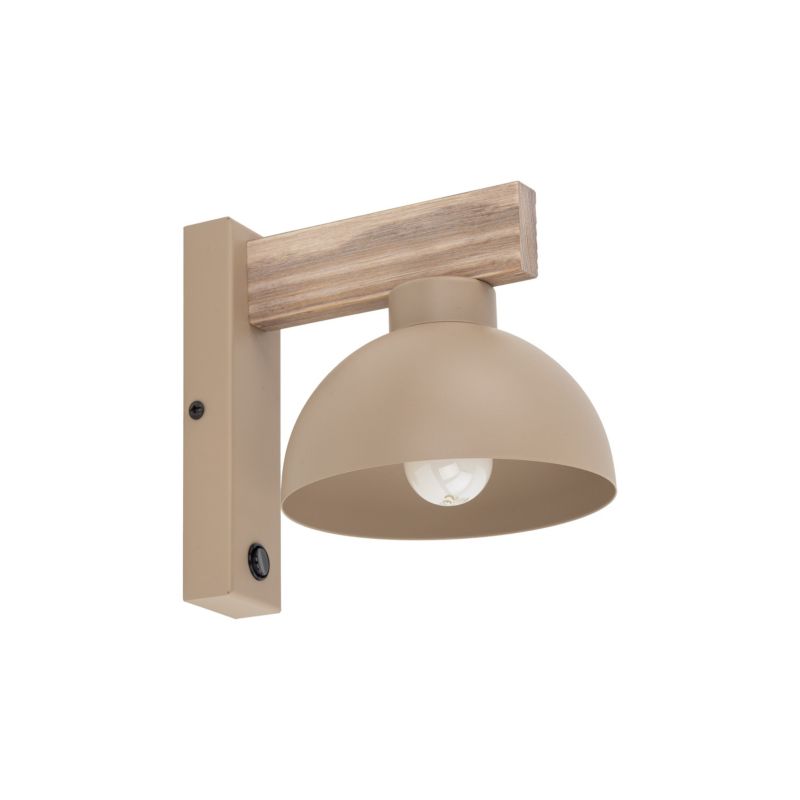 Kinkiet TK Lighting Oslo Sabia 1 x E27 beżowy