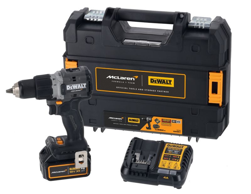 Wiertarko-wkrętarka udarowa DeWalt McLaren 18 V 1 x 4,0 Ah