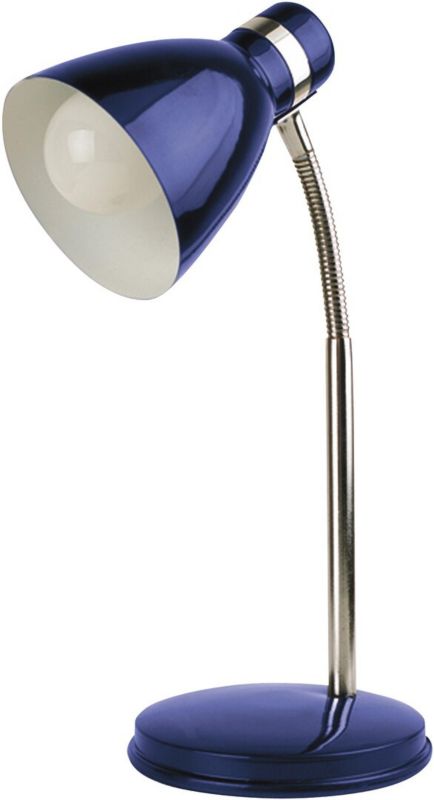Lampa biurkowa Rabalux Patric niebieska 1 x E14 x 40W IP20 wym: 32 x 22 x 22 cm metal - 1 szt.