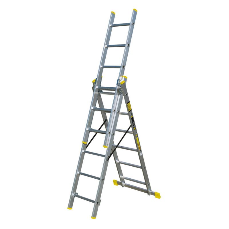 Drabina aluminiowa wielofunkcyjna 3x6 Bayersystem BS-DW 1 szt.