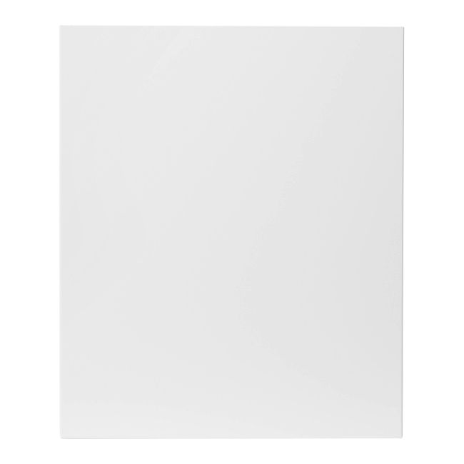 Front kuchenny do szafki GoodHome Stevia pełny 60 cm biały połysk