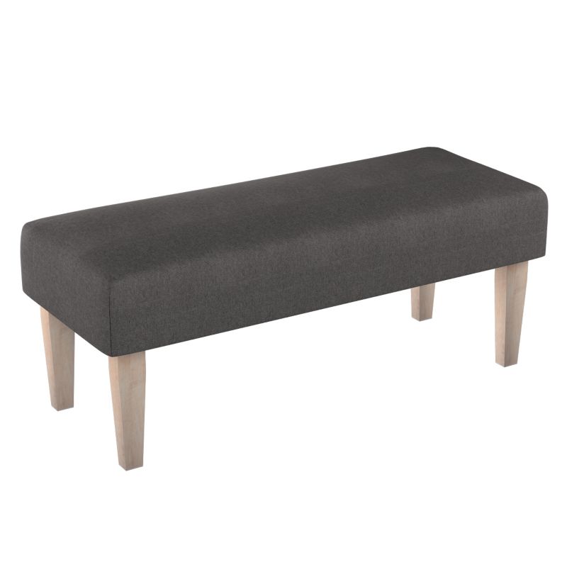 Ławka Dekoria 100 x 40 x 40 cm grafitowy 1 szt.