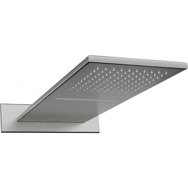 Deszczownica prostokątna Mexen Waterfall grafit 50x22 cm 1 szt.