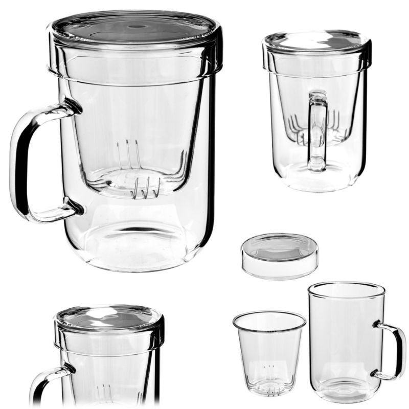 Kubek KADAX z zaparzaczem Diego 420ml 1 szt.