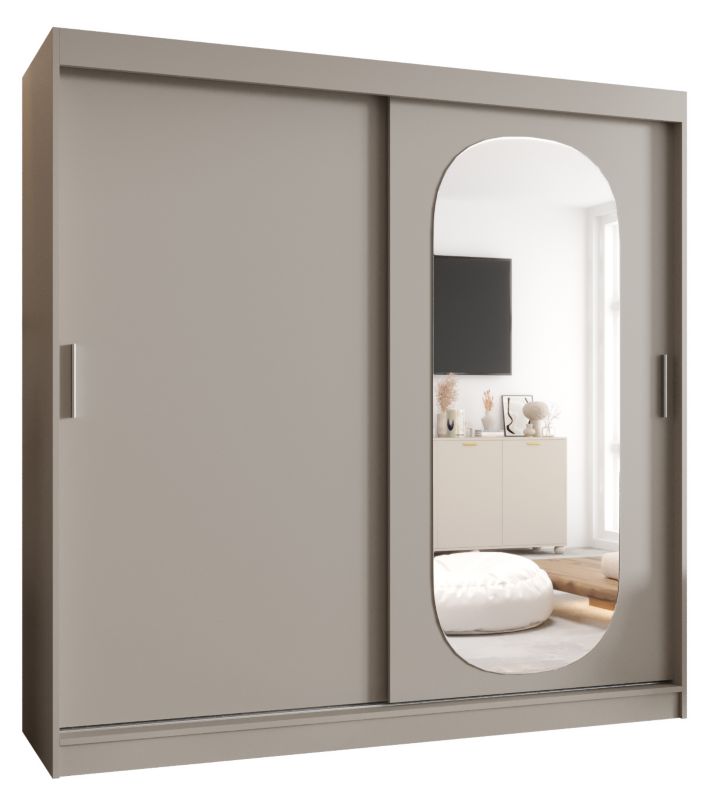 Szafa przesuwna Garderoba Abiks ROYAL 200 kaszmir 1szt.