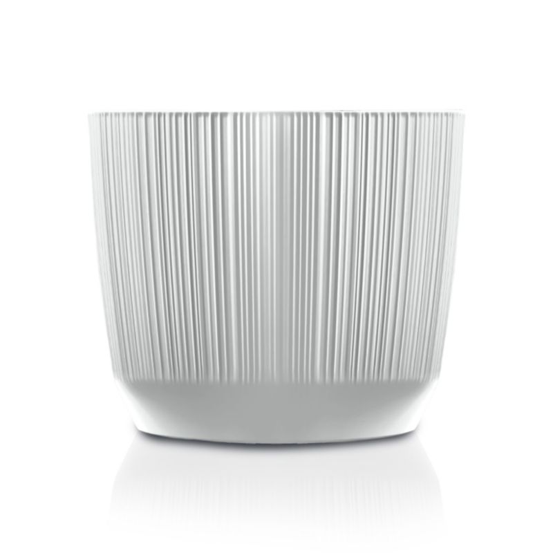 Doniczka EDANTI Osłonka 16,8 cm Ryfo Na Stół Parapet Do Domu Biała 1 szt.