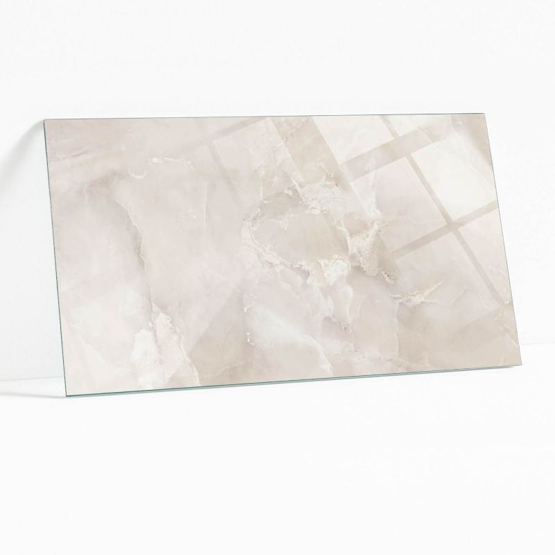 Blat Szklany z Nadrukiem Wallfluent 120x60 cm Marmurowa struktura wzoru 1 szt.