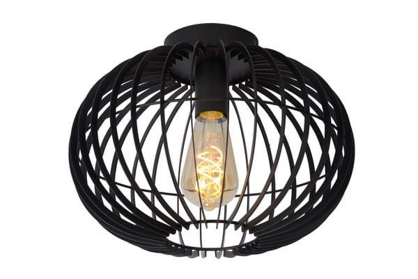 Lampa sufitowa wisząca Lucide Reda 2526 czarna szerokość 32 cm 1xE27 x 40W 1 szt.