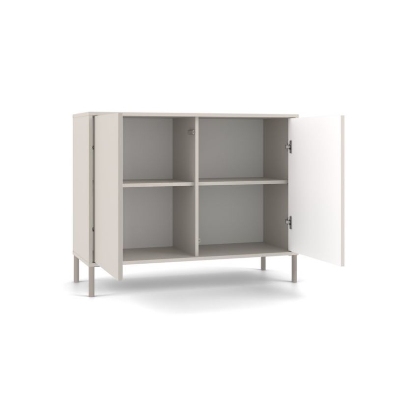 Komoda TopEshop KAMARO 2D Slim/Gładki Kaszmir 103,5x82,5x40 cm 1 szt