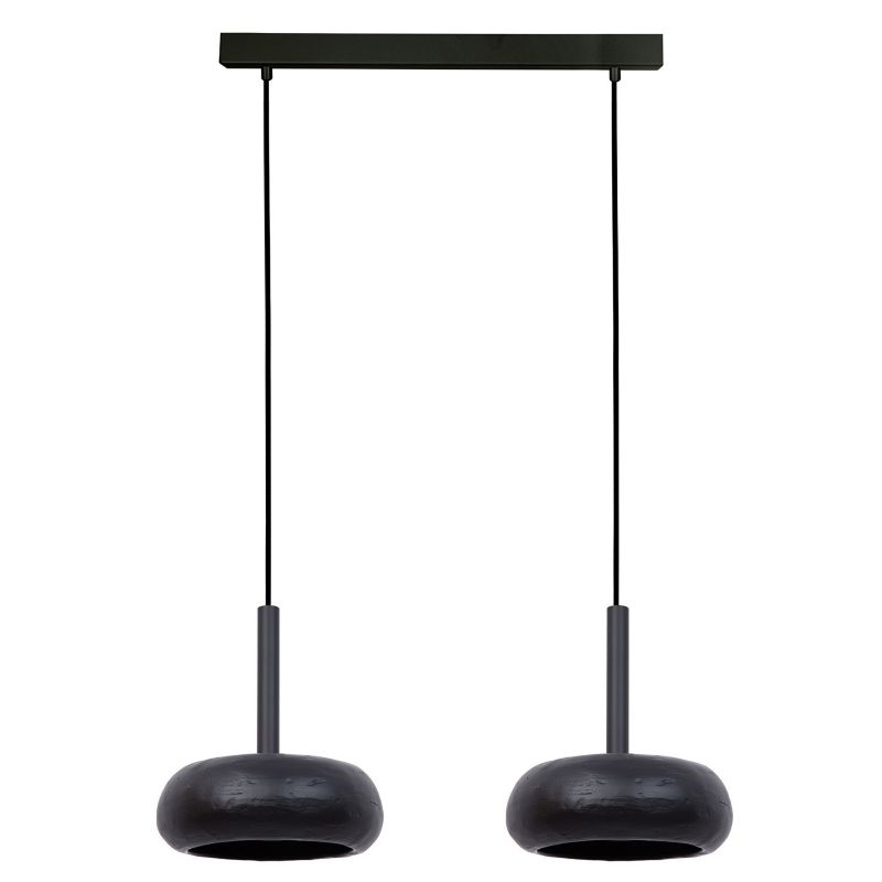 Lampa wisząca Sigma Lighting Otto 9394 czarna do kuchni 2xGX53 x 1 szt.