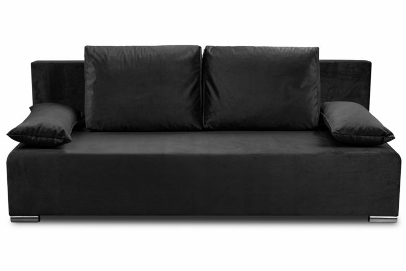 Sofa rozkładana Bonni Ecco DELUXE Czarna 1 szt.