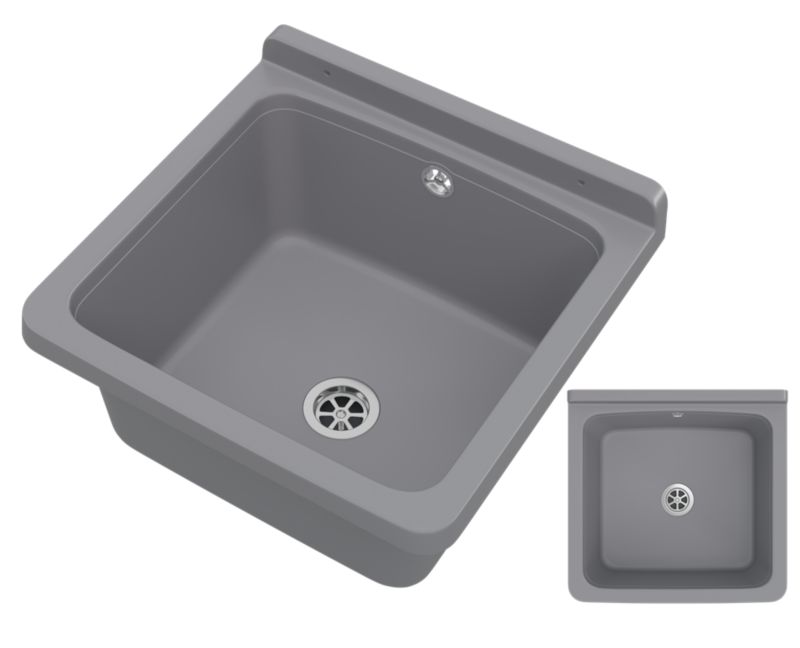 Zlew Gospodarczy Orta Granitan do Garażu, Pralni Szary