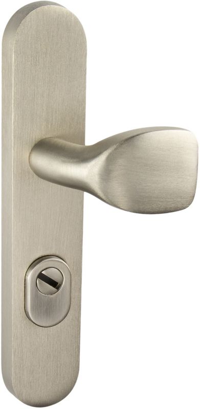 Klamko-pochwyt Schaffner Fox 72 mm na wkładkę chrom/satyna