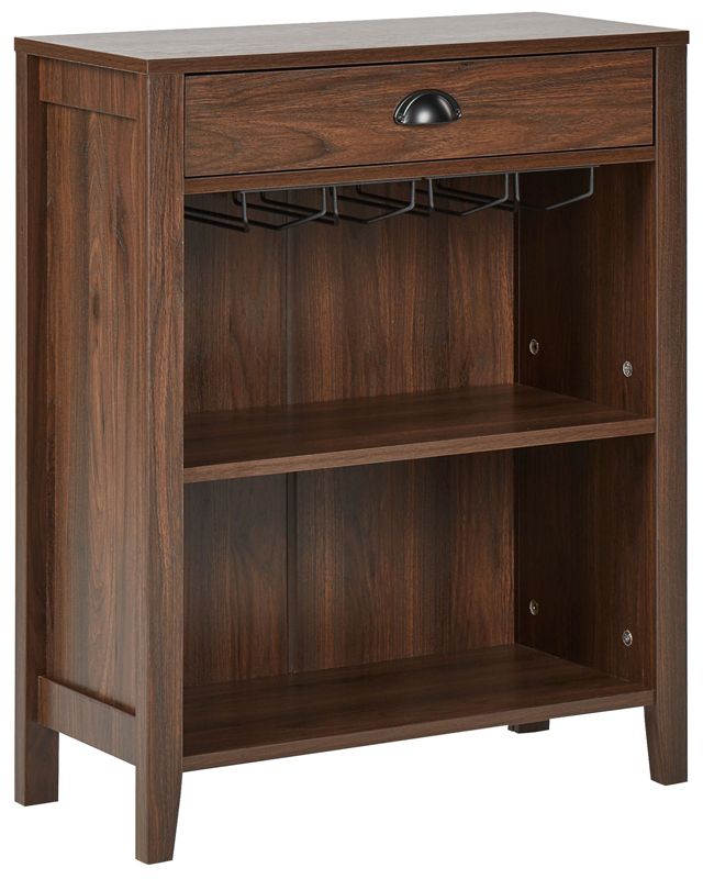 Komoda ciemne drewno Walkerston 1 szt.