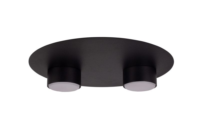 Reflektor sufitowy Sigma Lighting Star czarny 2 x GX53 x IP20 wym: 8 x 33 x 33 cm - 1 szt.