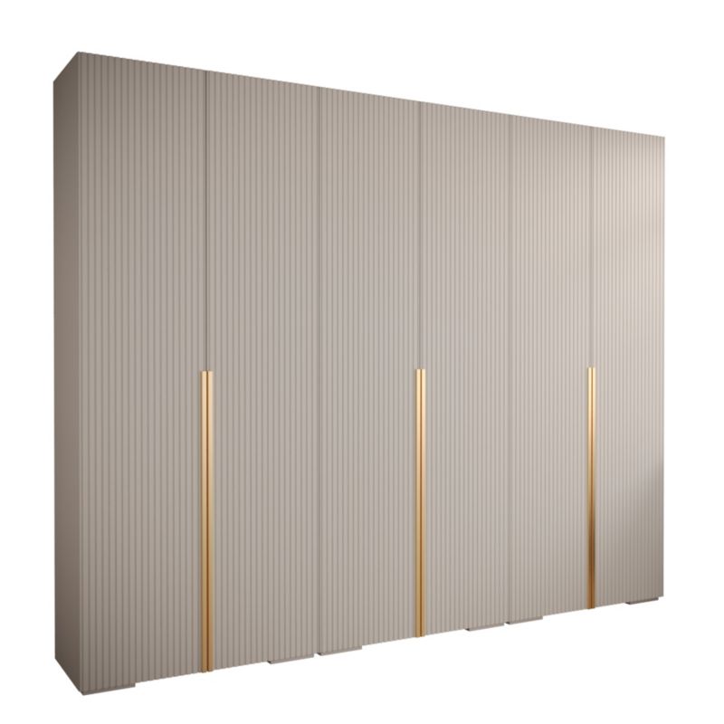 Szafa przesuwna Garderoba Abiks MANHATTAN RYFEL 9 300 biały 1 szt.