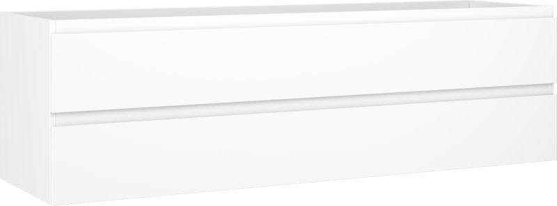 Szafka łazienkowa podumywalkowa Mexen Orio biały mat 160 cm 2 szuflady 1 szt.