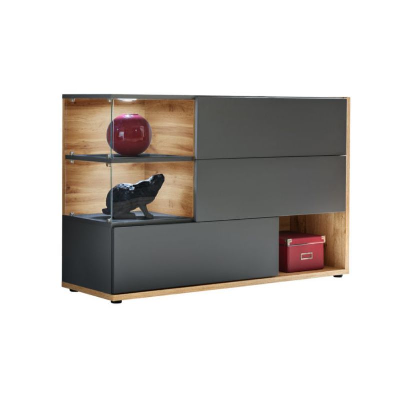 Komoda SILK 120 antracyt ASM Meble 1 szt.