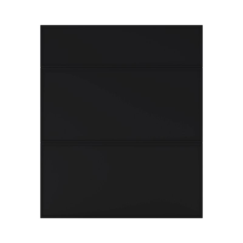 Front kuchenny do szafki z 3 szufladami GoodHome Pasilla 60 cm czarny