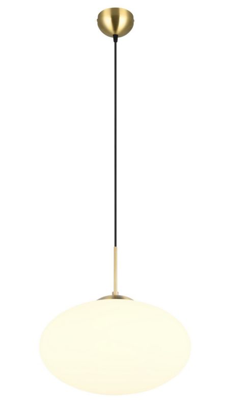 Lampa wisząca Trio Fomento 6231 złoto-biała nad stół 1xE27 x 1 szt.