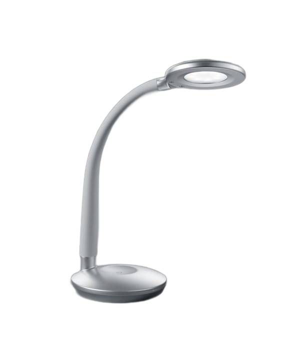 Lampa biurkowa RL Cobra srebrna LED 3W 3000K 300lm IP20 wym: 32 x 13 x 13 cm tworzywo sztuczne - 1 szt.