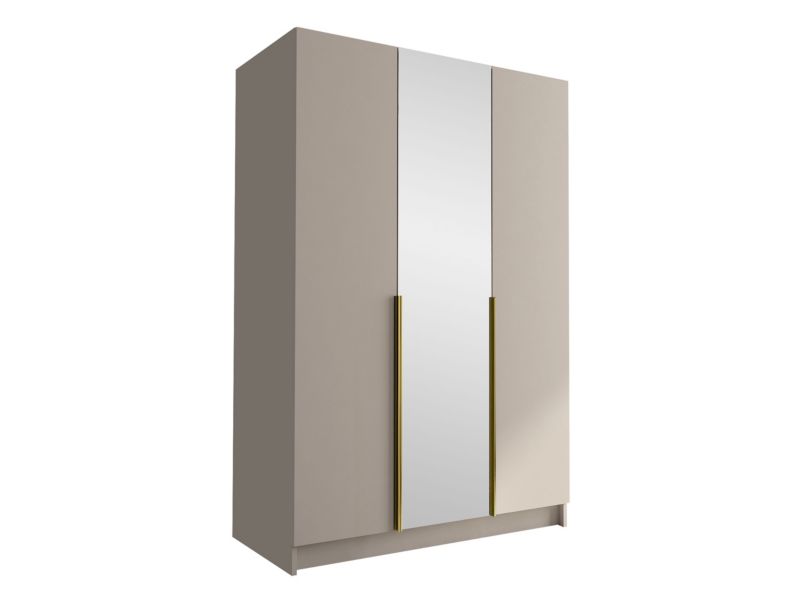 Szafa MIRJAN 24 z lustrem Calia II kaszmir/złoty 1 szt.
