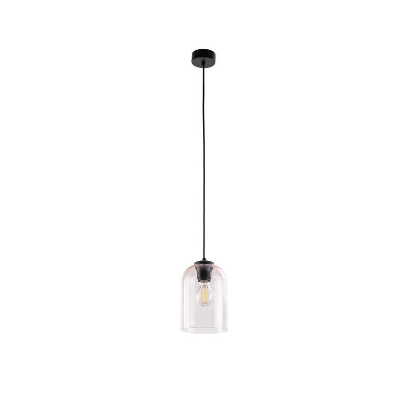 Lampa wisząca TK-Lighting Molly różowy klosz - 1szt.