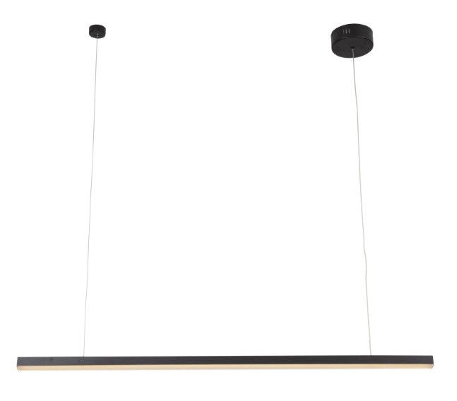 Lampa wisząca Maxlight Trio 2646 czarna nad stół wbudowany LED 36W 1 szt.