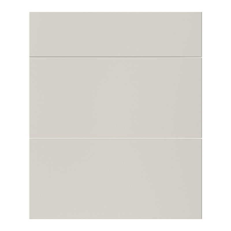 Front kuchenny do szafki z 3 szufladami GoodHome Stevia 60 cm sandstone mat