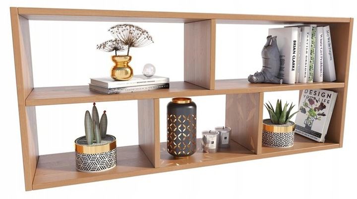 Półka Matkam wisząca TEO ścienna Per olcha 1 szt.