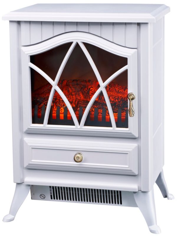 Kominek elektryczny FERRETTI Adria biała - 1 szt