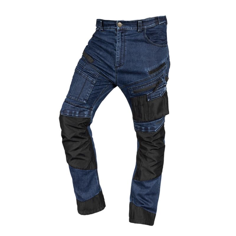 Spodnie robocze NEO TOOLS DENIM, wzmocnienia Oxford, granatowe, rozmiar XS 1 szt