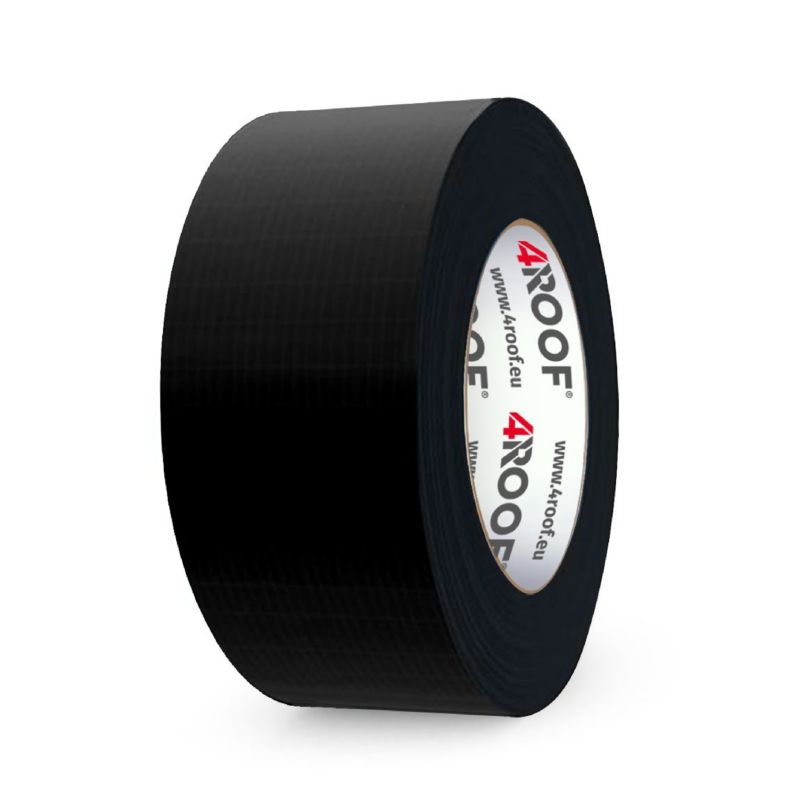 Taśma do membrany dachowej na elewacje 4ROOF IZOTAPE MULTI PRO black 60mm x 25mb super skleja Zbrojona UV Uniwersalna 1szt.