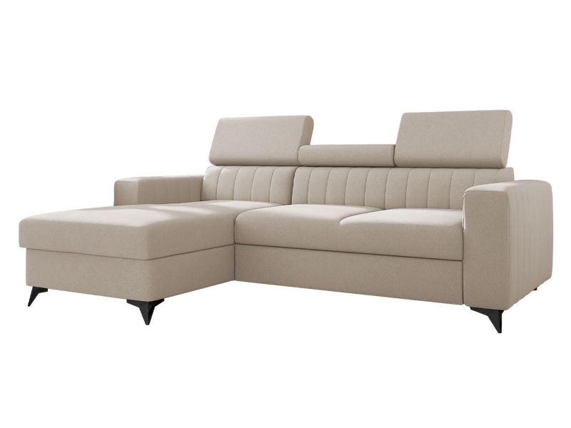 Narożnik z funkcją spania MIRJAN 24 Milano lewy LC+2R latte 1 szt.