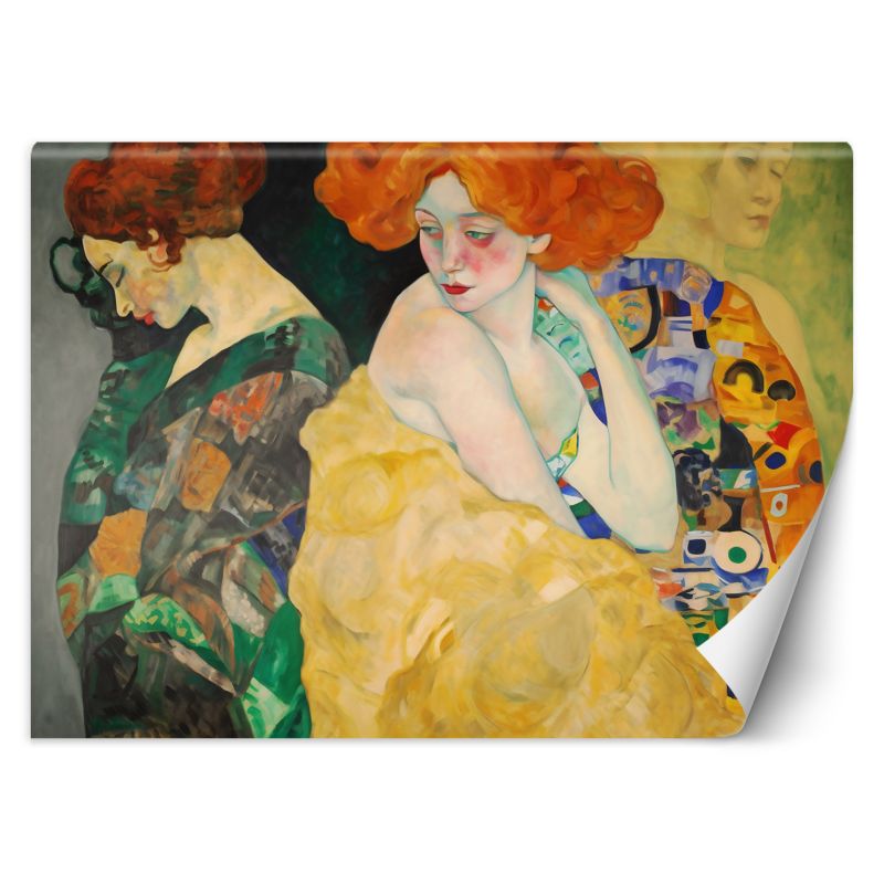 Fototapeta Feeby Abstrakcyjne kobiety - G. Klimt 450x315 1 szt