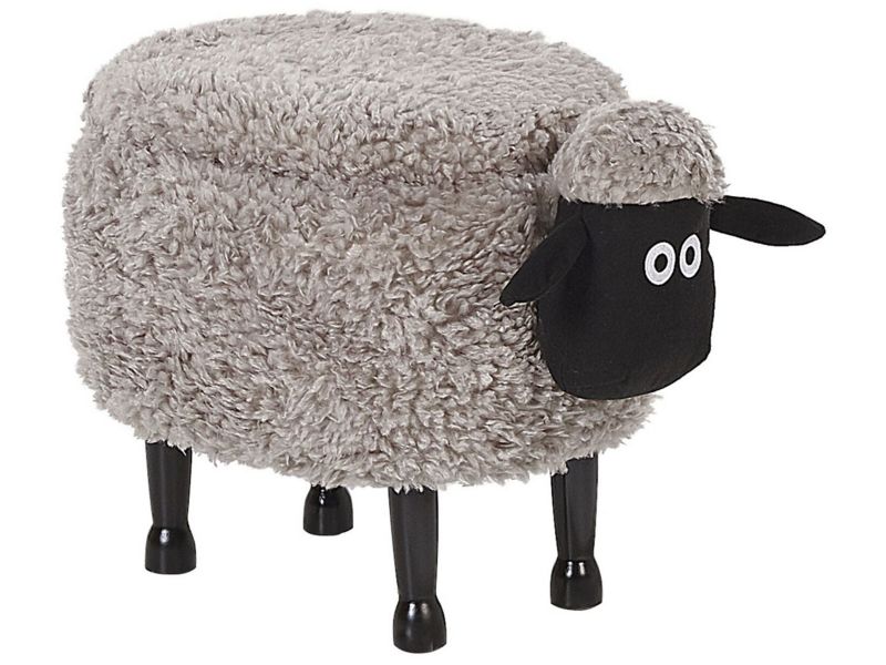 Stołek Zwierzak Sheep Szary 1 szt.
