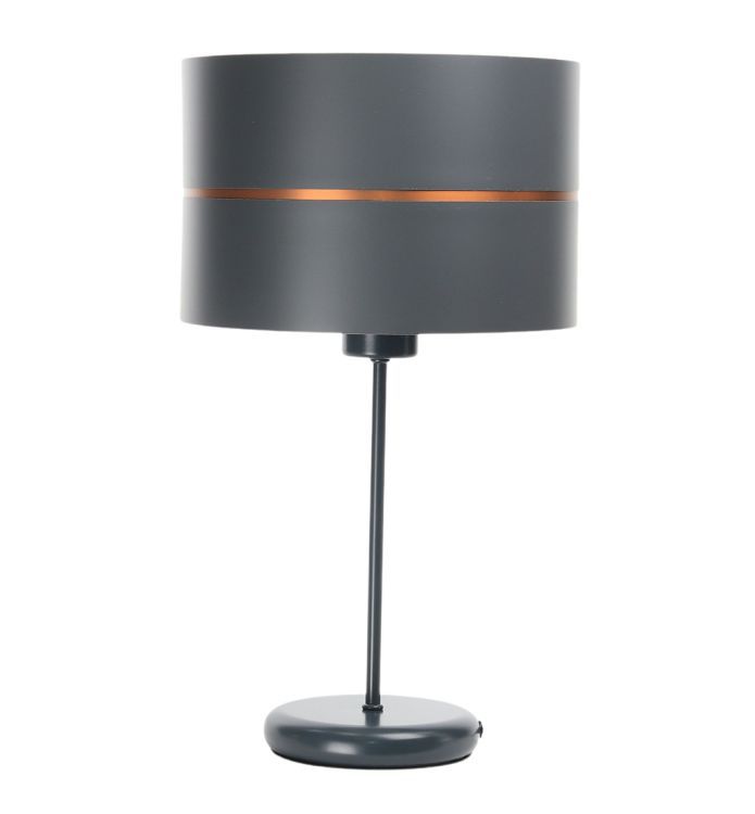 Lampa Bps Koncept stołowa SIMPLY GLAMOUR grafitowa 1 szt