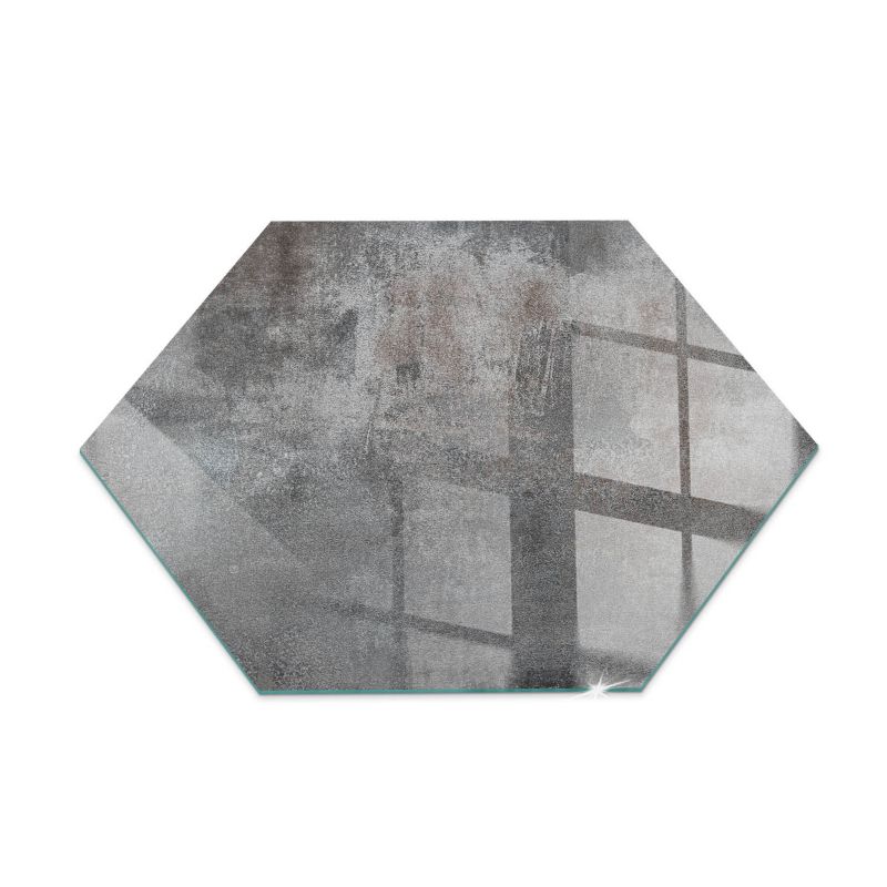 Szyba Ochronna Hartowana Tulup h40 cm Podkład Szklany pod Kominek Tekstura surowej powierzchni 1 szt.