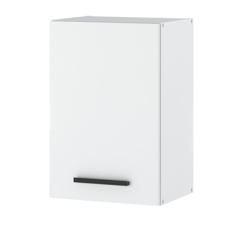 Szafka Kuchenna Hurtownia-Mebli Wisząca Blanka górna W40 40cm Biały Mat Biały Mat 40x30x60 cm 1szt.