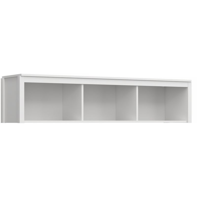 Regał wiszący do salonu AZURA Mebel Elite 158 cm Biały Skandynawski 1 szt