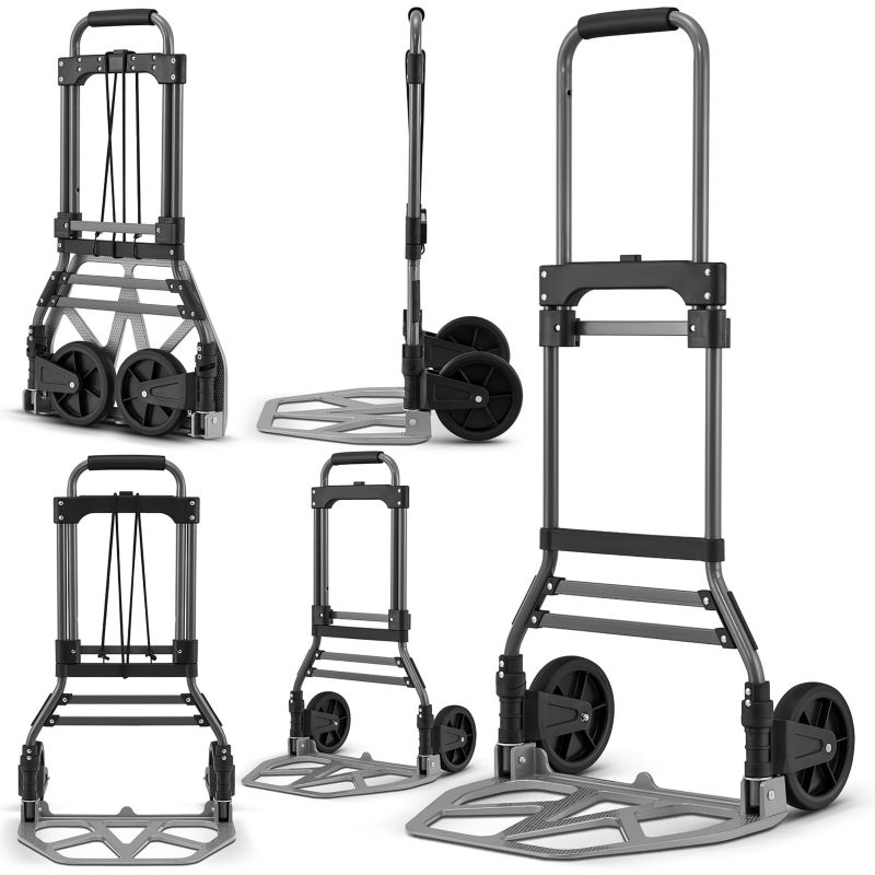 Wózek ręczny płaski składany transportowy gospodarczy młynarka HIGHER 150 kg składana HP-LH02-150 1 szt