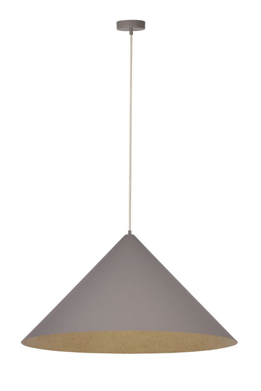 Lampa wisząca Sigma Lighting Vesuvio 9358 taupo-złota nowoczesna 1xE27 x 1 szt.