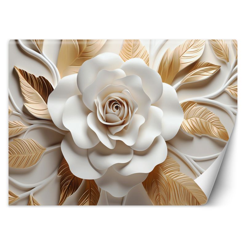 Fototapeta Feeby Złoty kwiat lotosu 450x315 1 szt