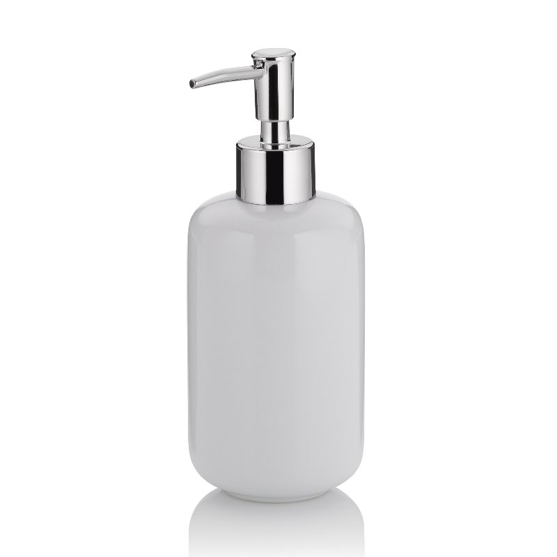 Dozownik do mydła Kela Isabella 400ml ceramiczny biały - 1 szt.