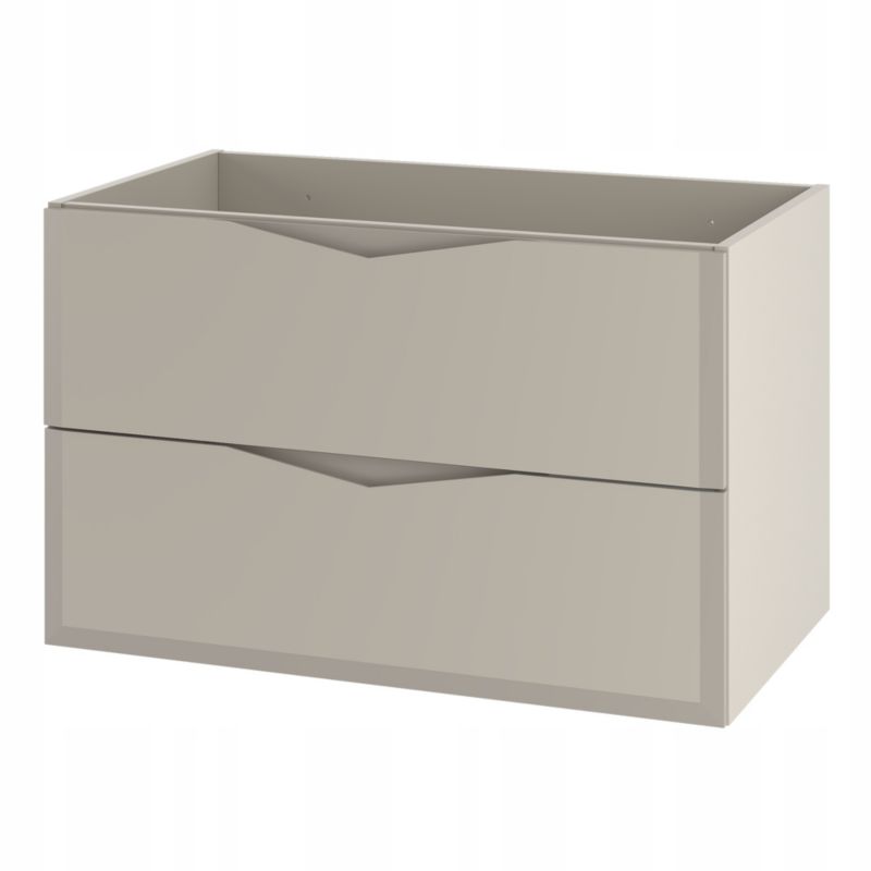 Szafka pod umywalkę Furnidea 80 cm kaszmir mat Delica 1 szt.