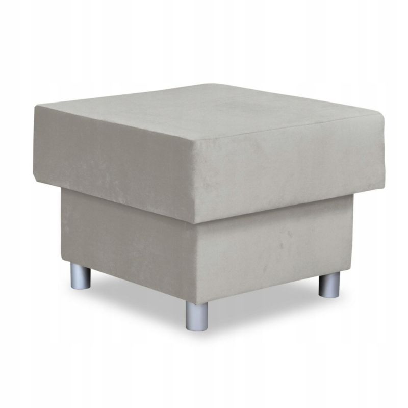 Duża pufa do salonu z pojemnikiem Family Meble Alicja beżowa 1szt