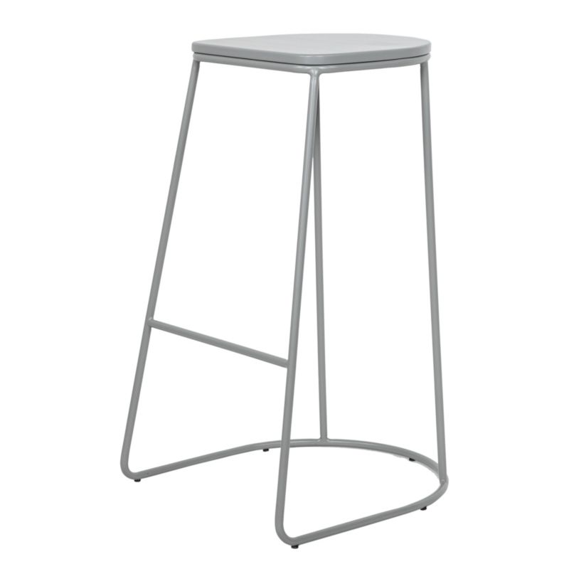 Stołek barowy Acera szary